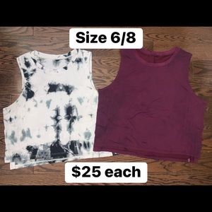 NWOT lululemon tanks
